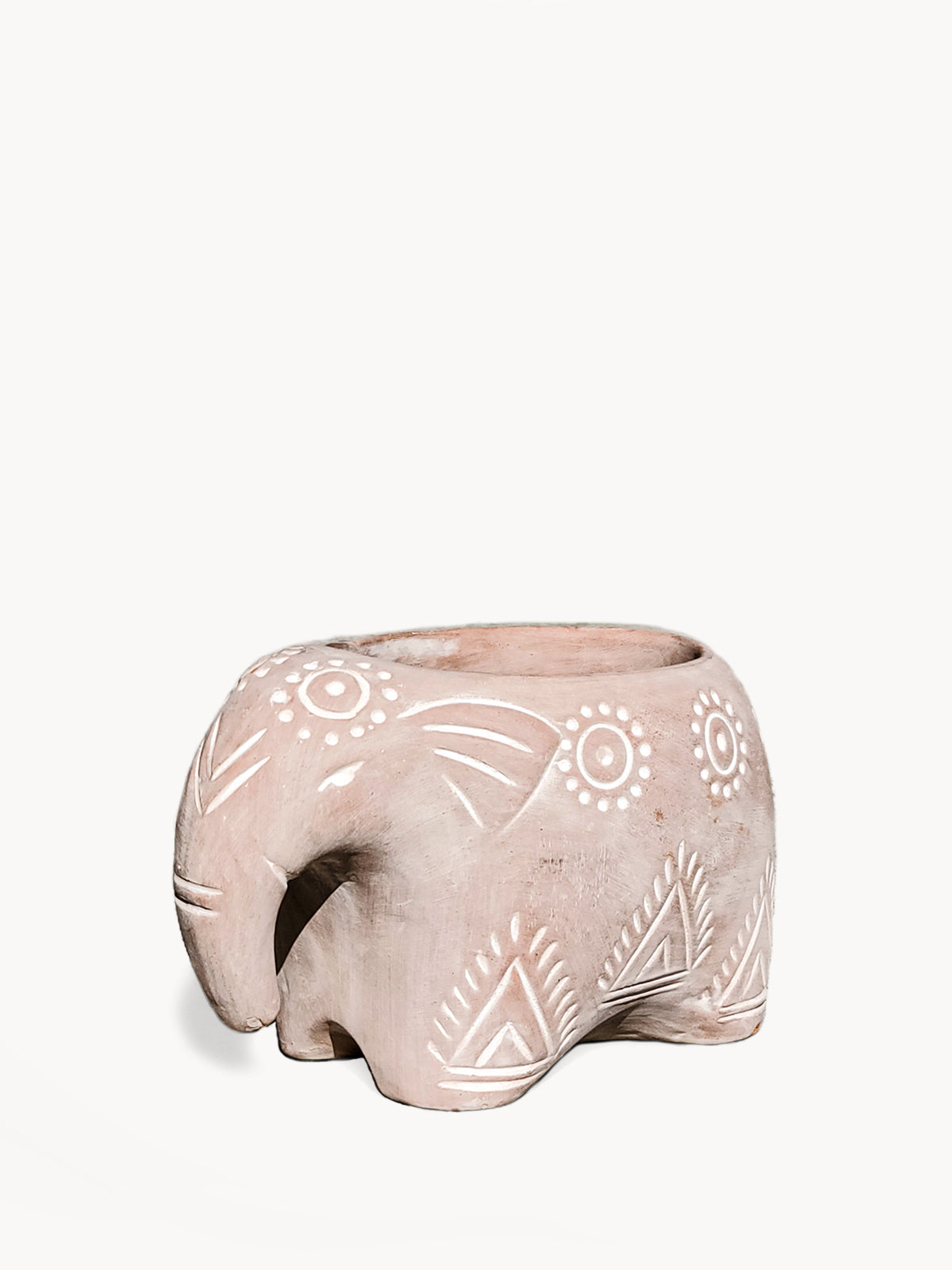 Terracotta Pot - Folk Elephant - Chic Plant Boutique