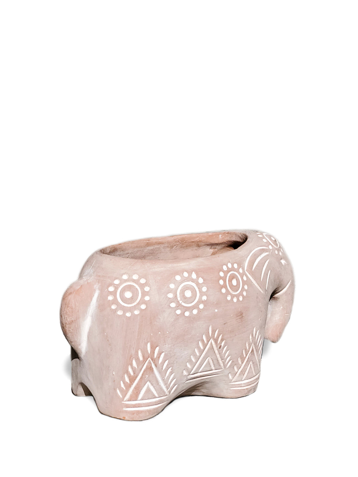 Terracotta Pot - Folk Elephant - Chic Plant Boutique
