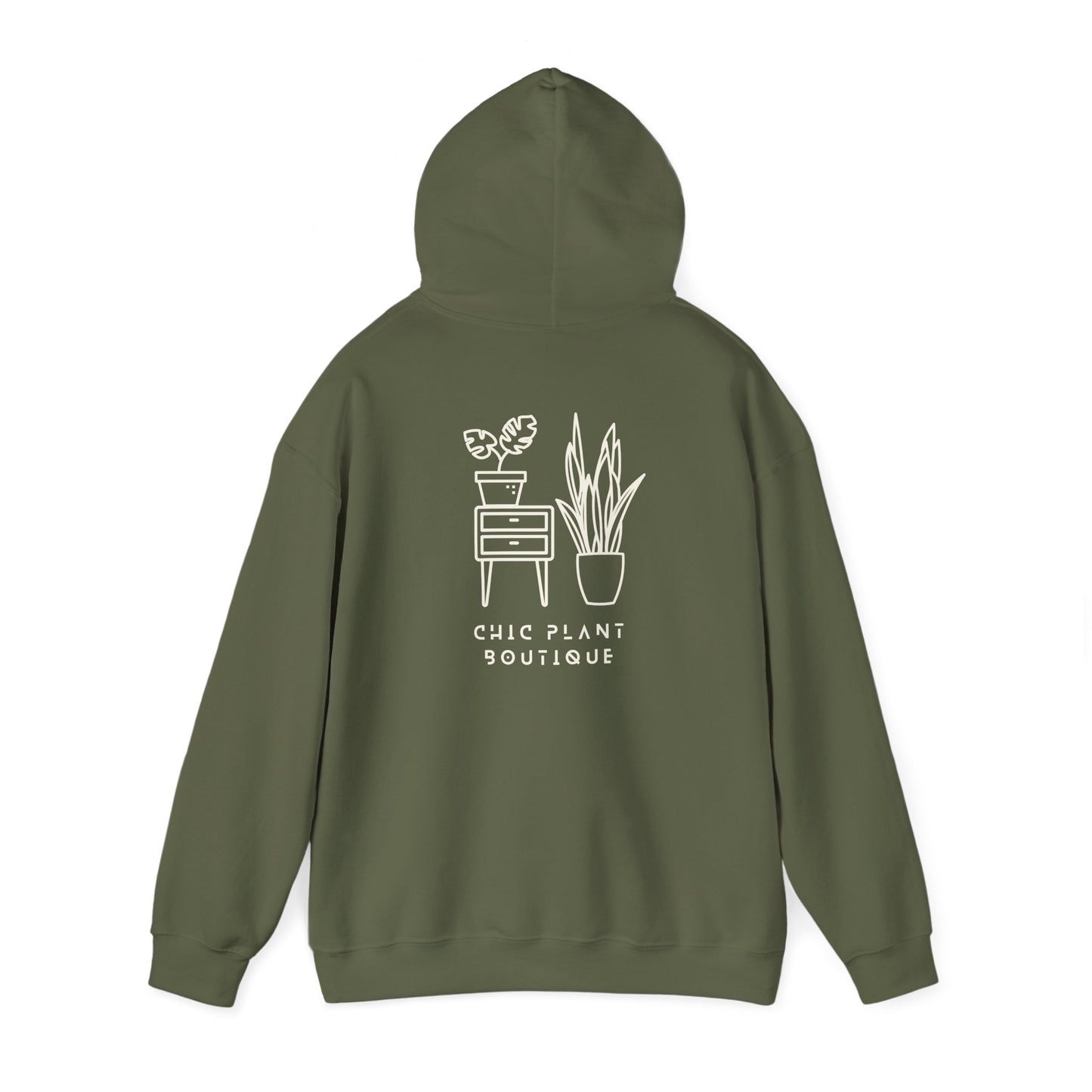 Chic Plant Boutique Logo Hoodie