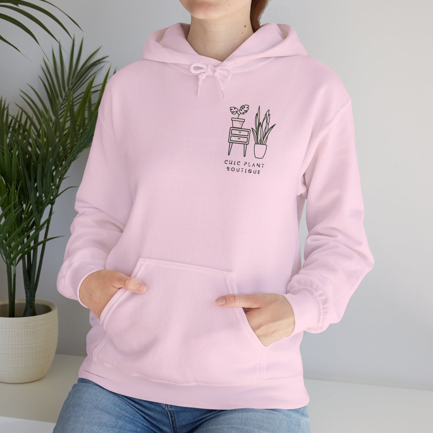 Chic Plant Boutique Logo Hoodie