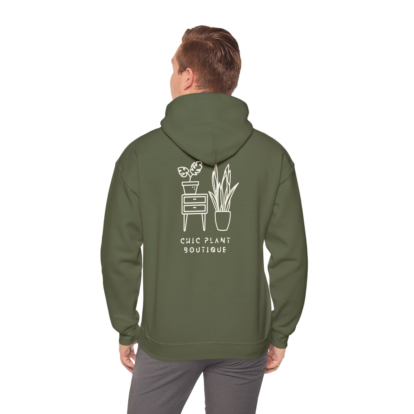 Chic Plant Boutique Logo Hoodie