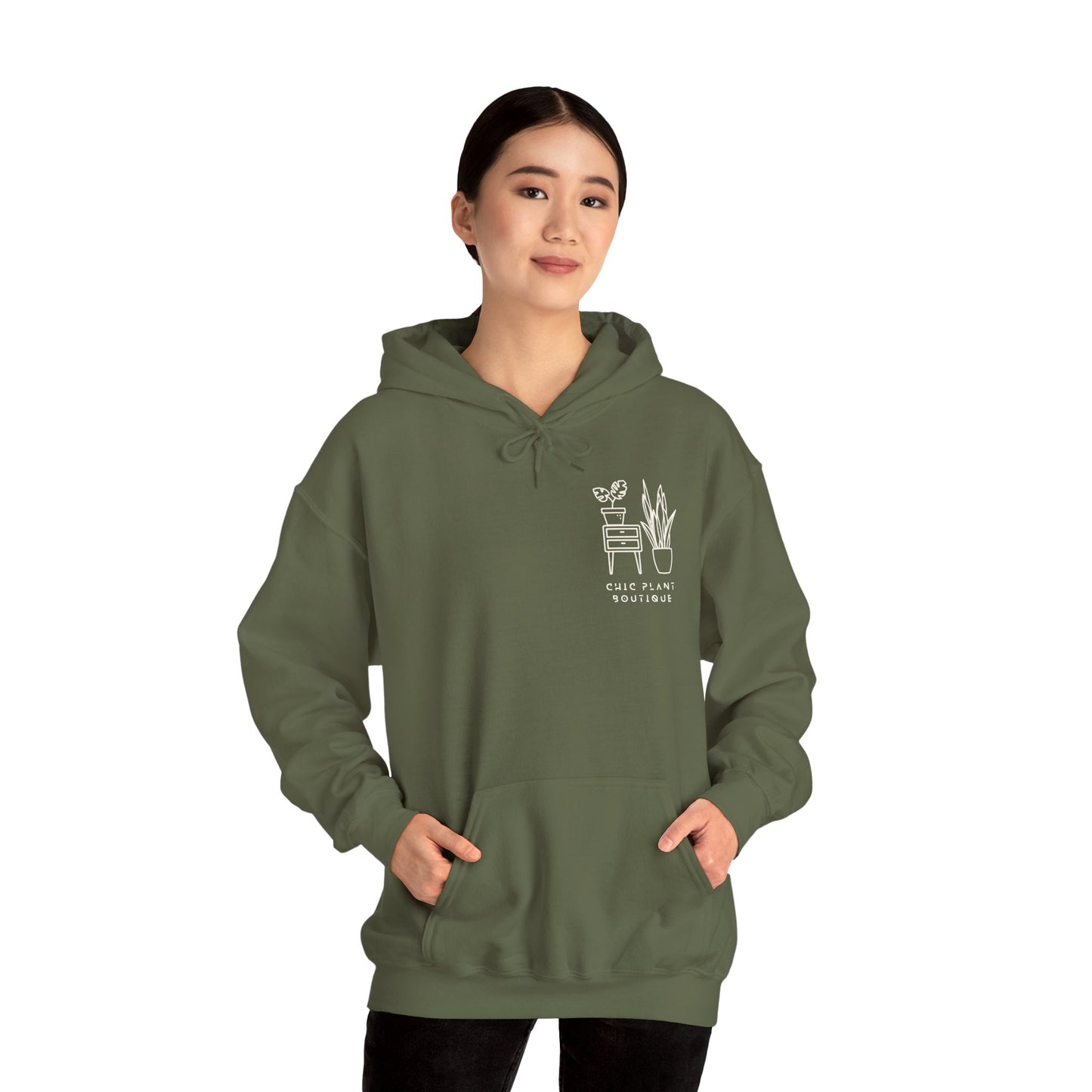 Chic Plant Boutique Logo Hoodie
