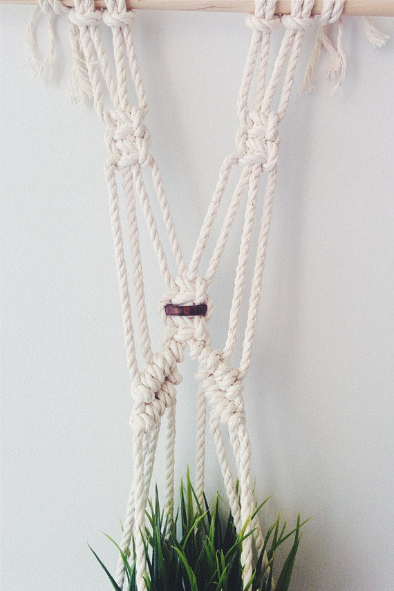 Macrame Plant Hanger, Hanging Planter - Chic Plant Boutique