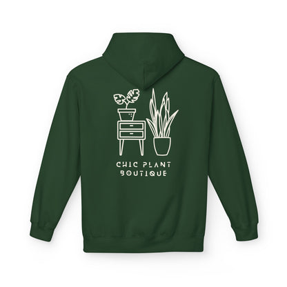 Chic Plant Boutique Hoodie - Unisex Fleece