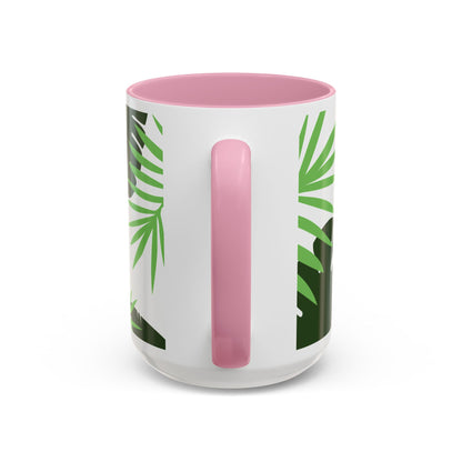 Easily Distracted by Plants Mug - Plant Lover Mug - Colorful Mugs (11oz, 15oz) with Leafy Design