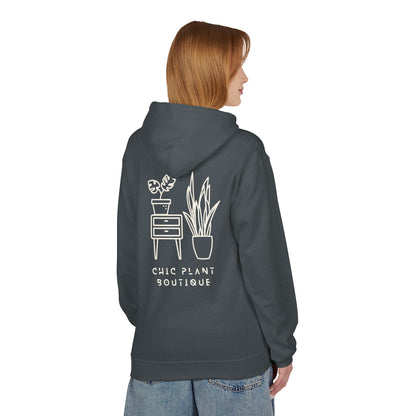 Chic Plant Boutique Hoodie - Unisex Fleece