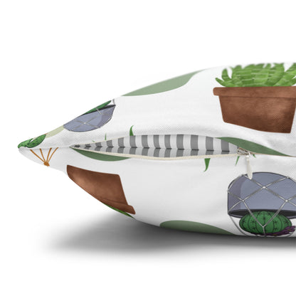 Crazy Plant Mom Decorative Pillowcase