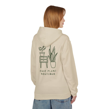 Chic Plant Boutique Hoodie - Unisex Fleece