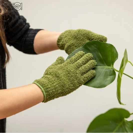 Microfiber Dusting Gloves for Plants