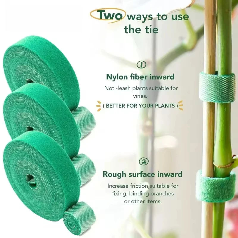 Hook and Loop Plant Support Tape – Keep Your Green Beauties in Line (Literally)