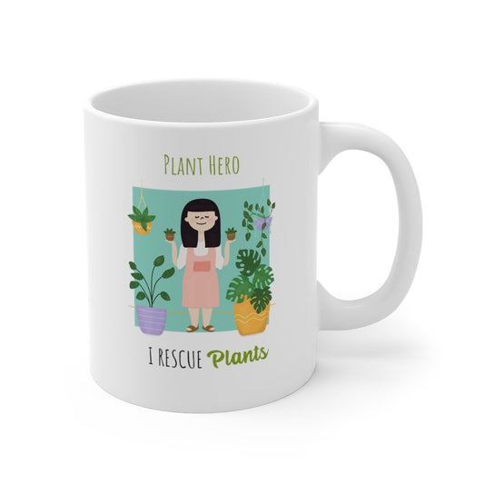 Plant Hero - I Rescue Plants Mug - Chic Plant Boutique